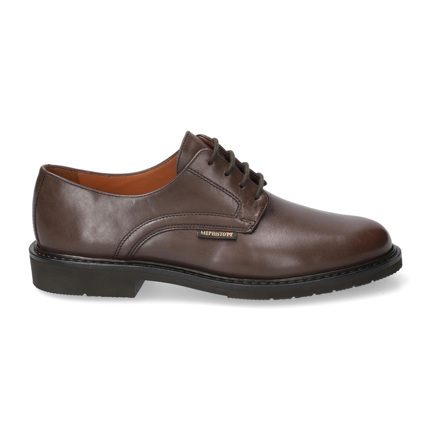 lacets homme modèle Marlon brun fonce - Mephisto